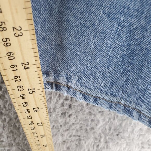 Old Navy Jeans Womens 18 Light Blue O.G. Straight High Rise Stretch Denim - Picture 8 of 11